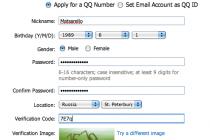QQ: registering and setting security questions Error explanation, solution
