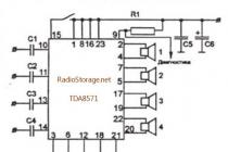 High quality power amplifier for TDA8571J, TDA8568Q (4x40W)
